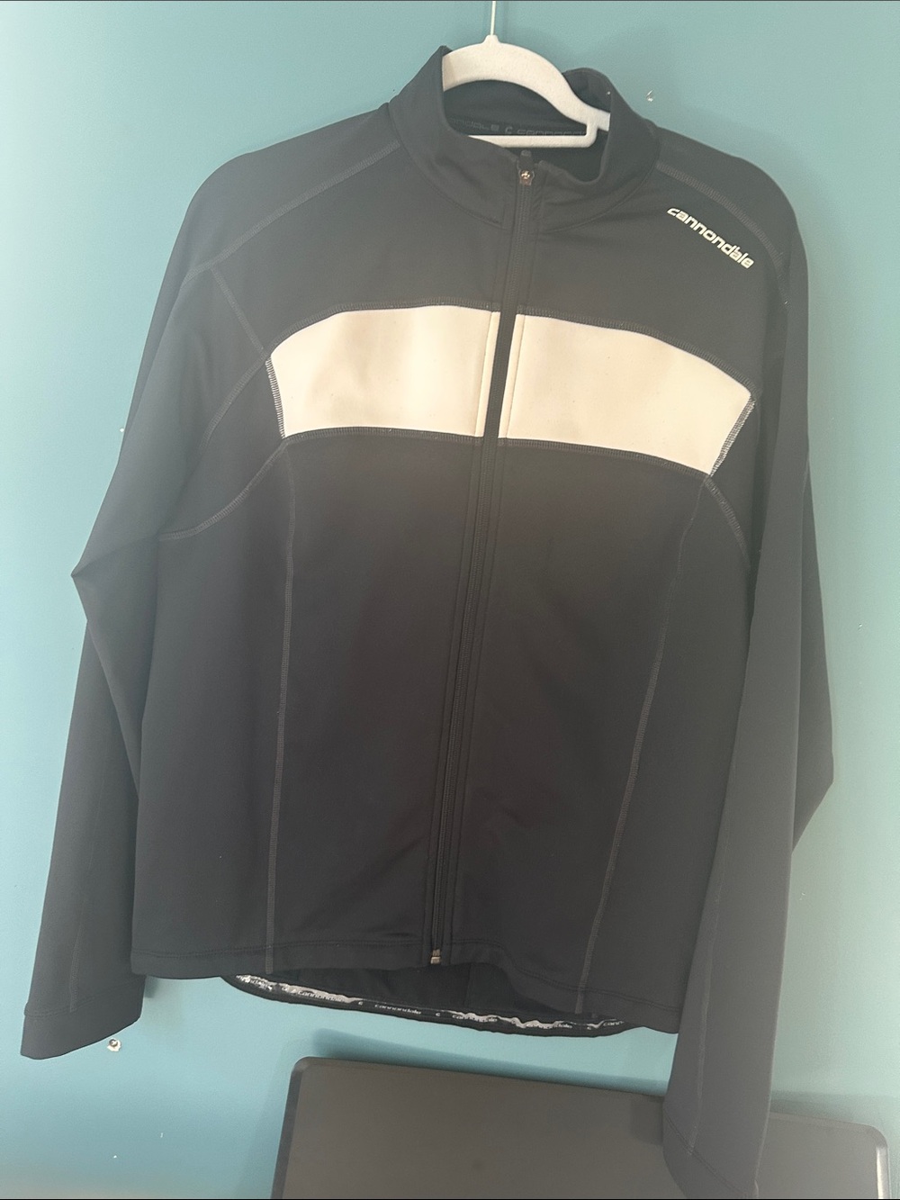 Cannondale Men’s Black and White Cycling Jersey